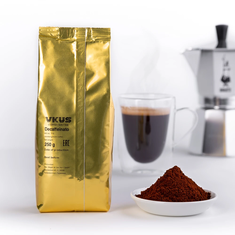 Кофе молотый Decaffeinato — фото 2